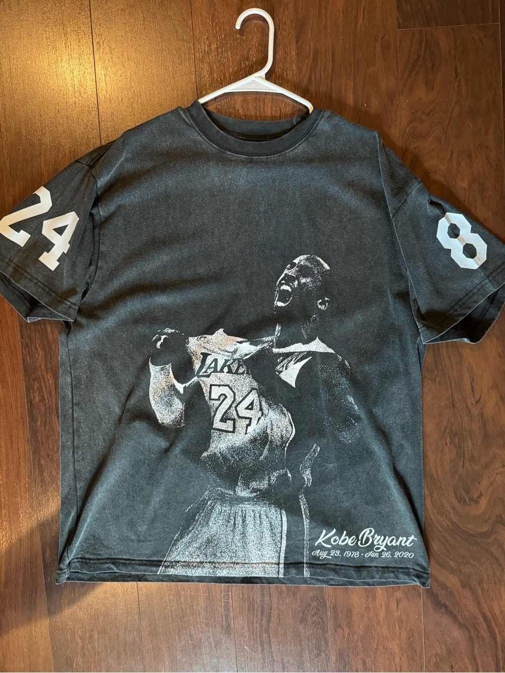 Kobe custom Tribute shirt